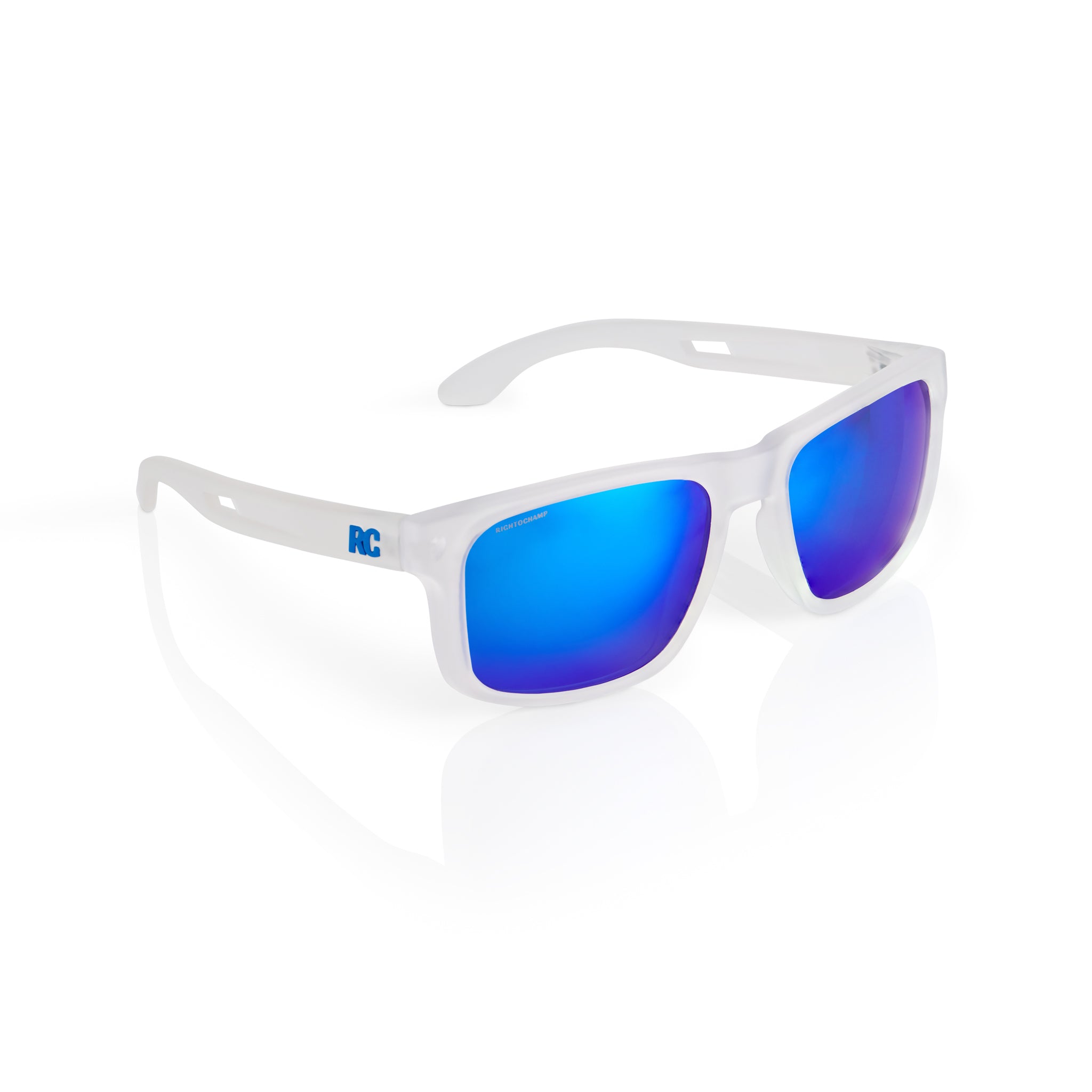 TrailTrekker - Clear Frame & Blue Polarised Lens