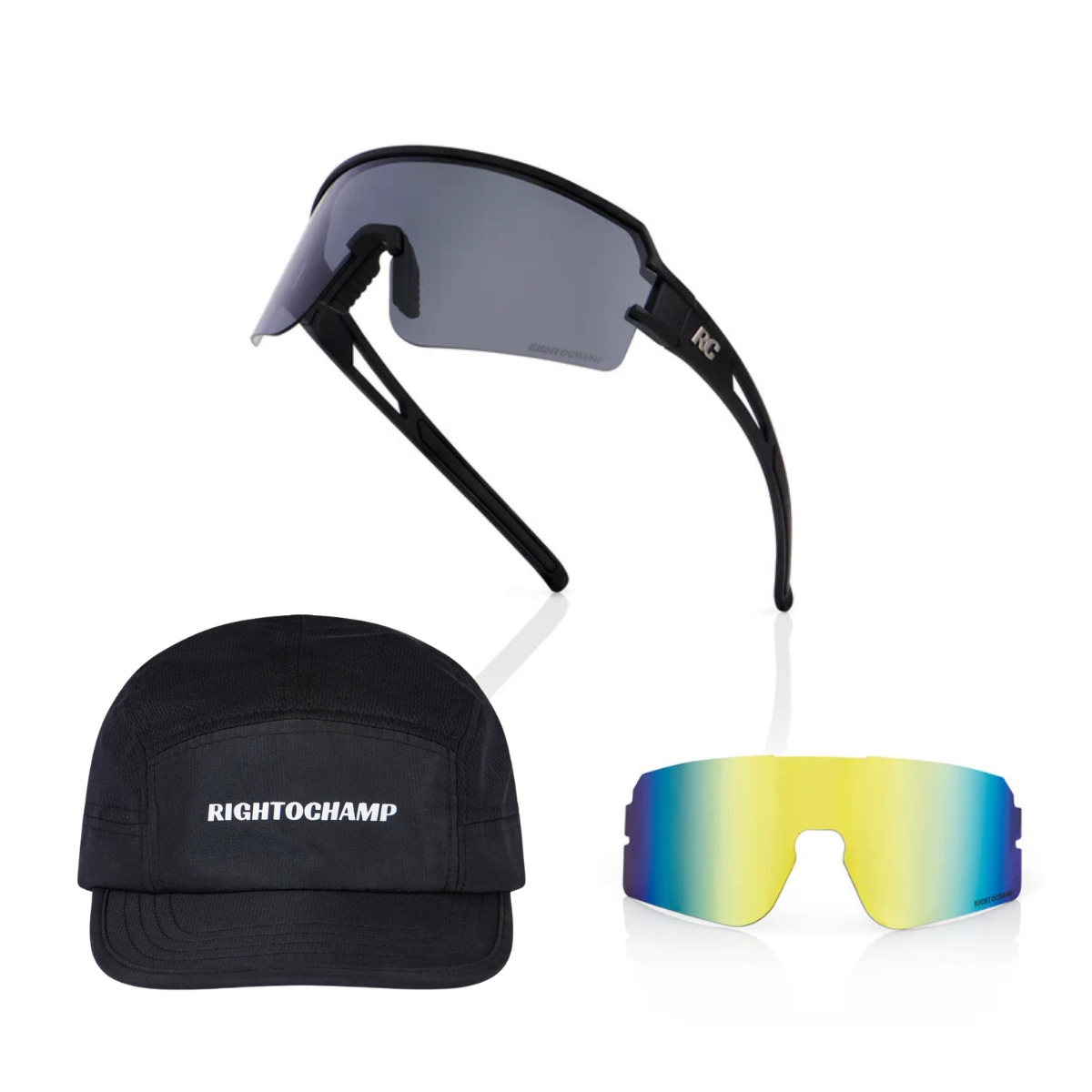 Race Day Bundle | Black RoadRunner 2.0 + Xpand Hat + Lens