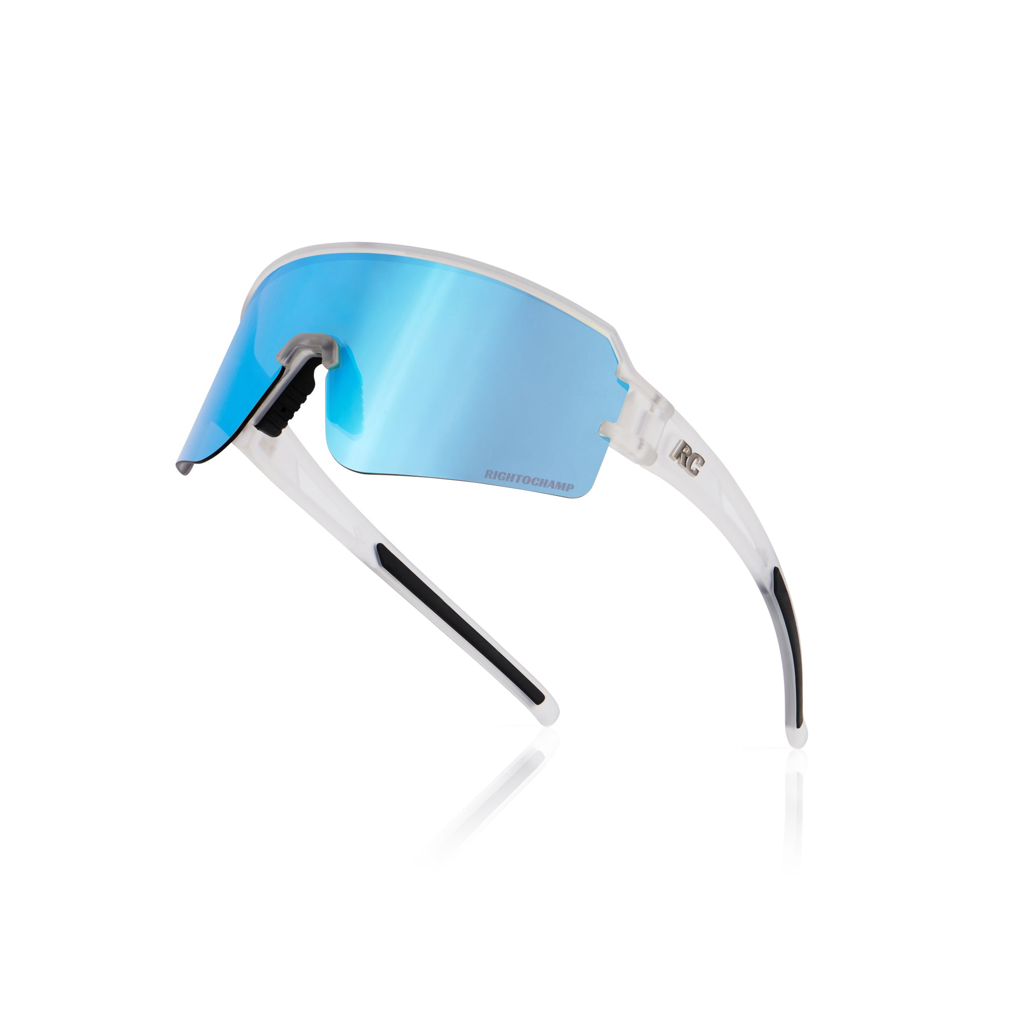 RoadRunner 2.0 - Clear Frame & Polarised Light Blue Lens