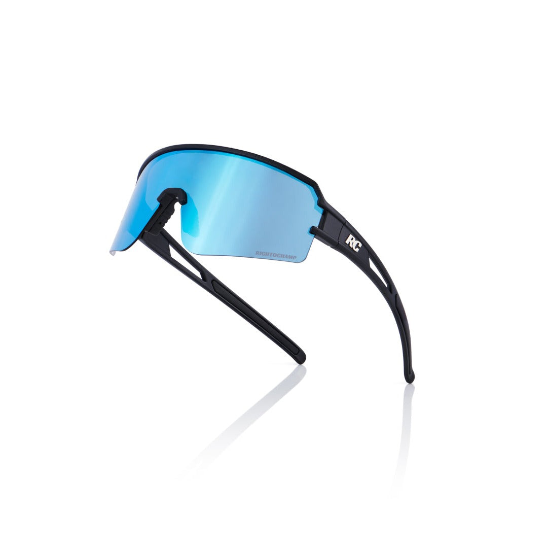 RoadRunner 2.0 - Black Frame & Polarised Light Blue Lens